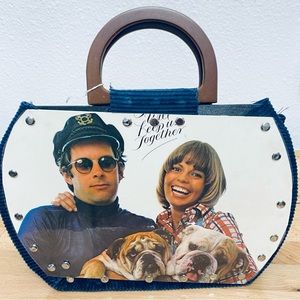 The captain and tennille Vintage final record purse handmade.